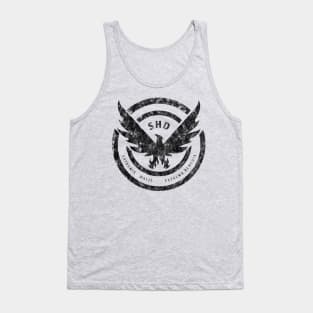 The Division SHD Worn Black Logo Tank Top